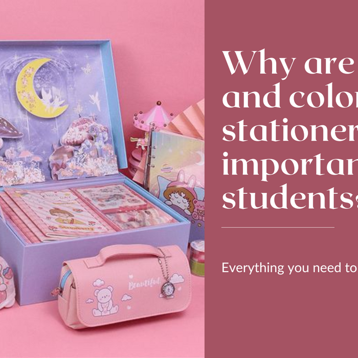 Why are New and Colorful Stationery Important to Students?