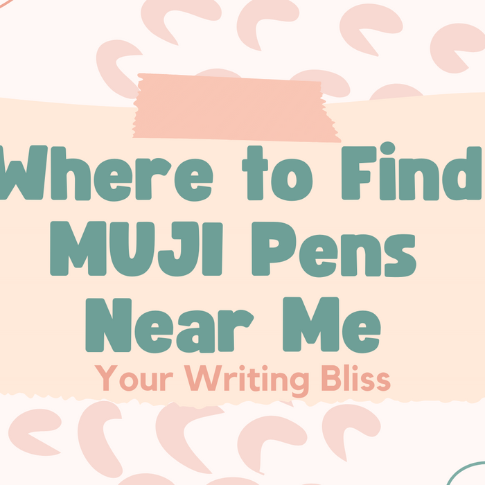 Where to Find Muji Pens Near Me