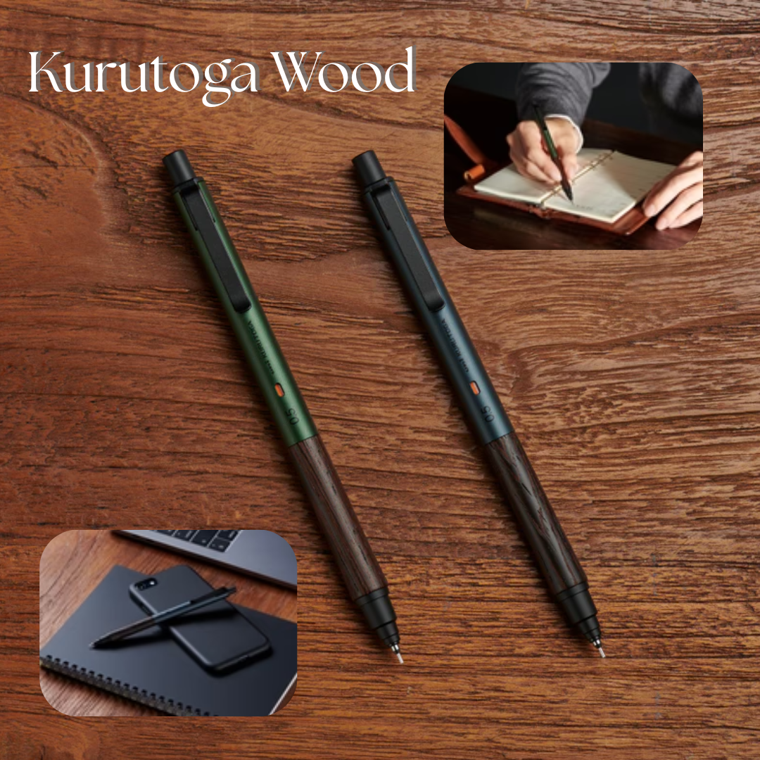 Meet the New KURUTOGA Wood: A Fancy Mechanical Pencil for Everyday