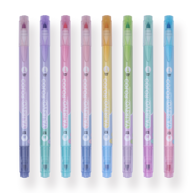 Shands Color Overlay Dual Marker - Set of 8 - Stationery Pal