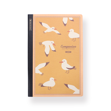Animal  Grid Notebook - A5 - Seagull - Stationery Pal