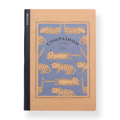 Animal Ruled Notebook - B5 - Striped Tiger - Stationery Pal