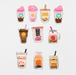 44 Digital Milk Tea Bliss Sticker Bundle - Stationery Pal