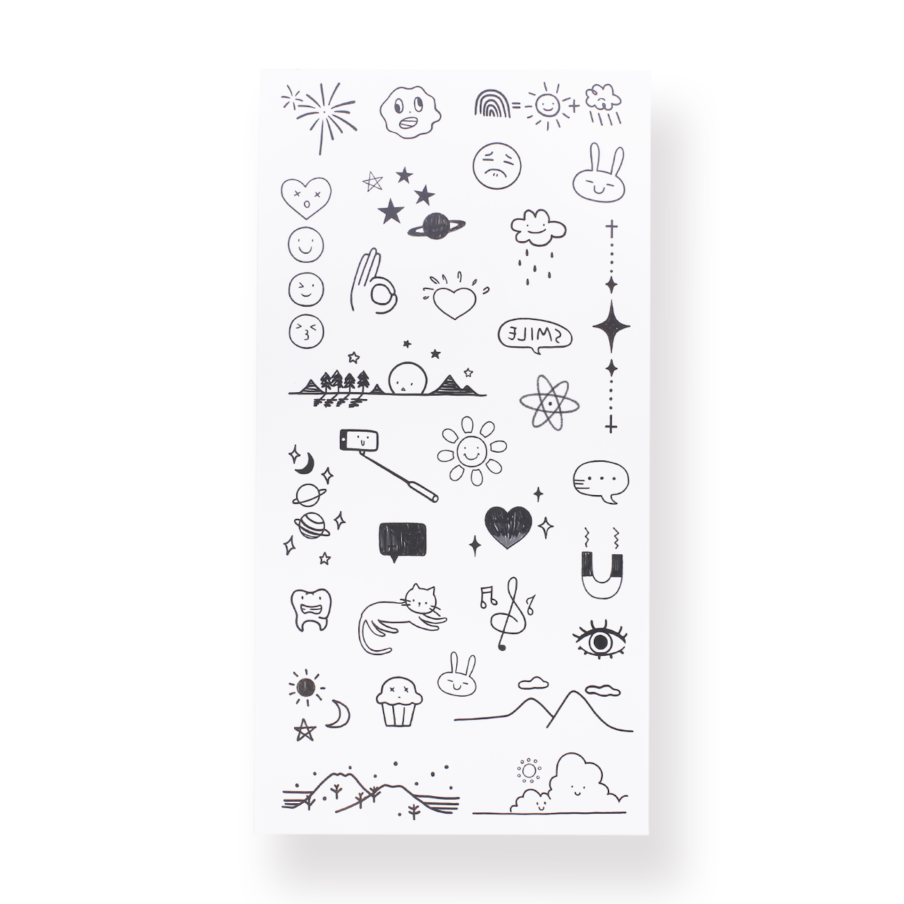 Colorful Tattoo Sticker - Moods - Stationery Pal