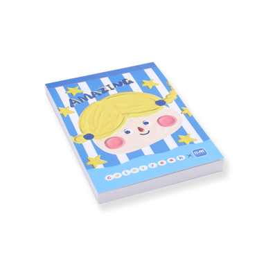 Cuttie Notepad - A7 - Blue - Stationery Pal