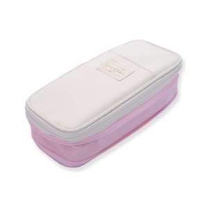 Extensible Pencil Pen Case Large Version - Pink - Stationery Pal