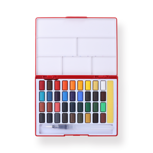 Faber-Castell Solid Watercolor Set 36-Color - Stationery Pal