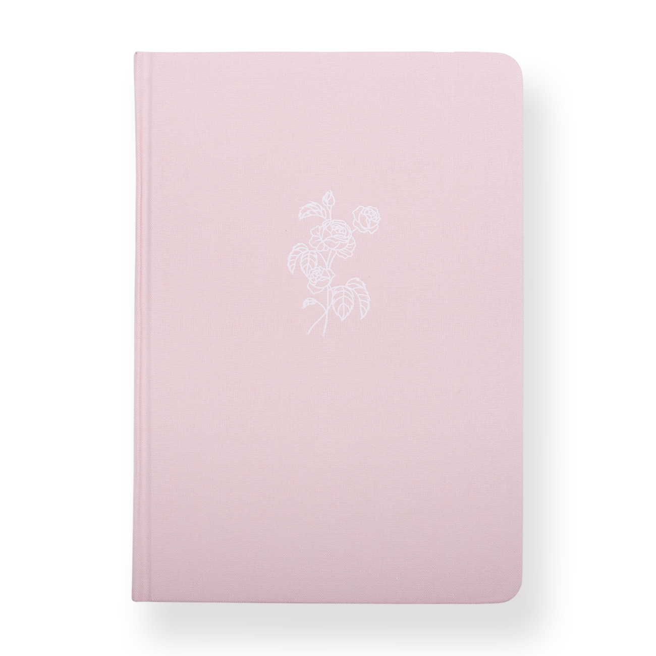 Flowers Notebook - A5 - Dot Grid - Pink - Stationery Pal