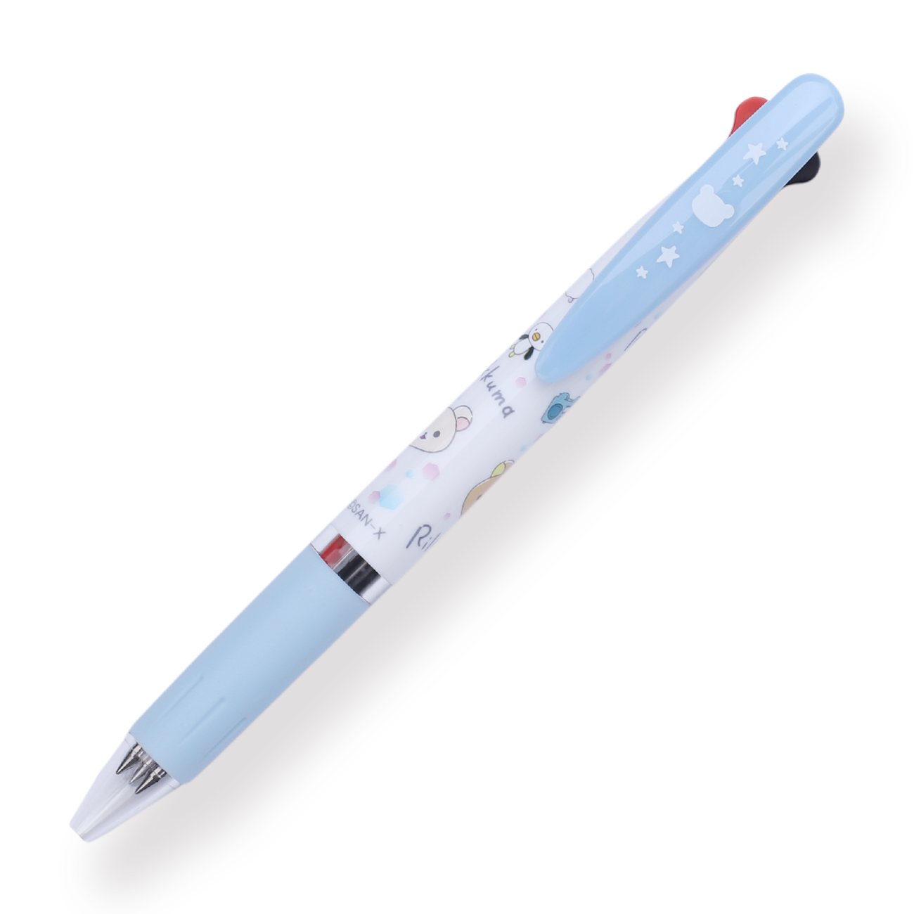 Uni Jetstream x Rilakkuma 3 Color Limited Edition Multi Pen - 0.5 mm - Blue - Stationery Pal