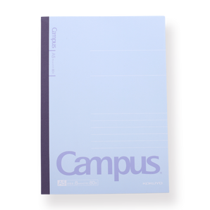 Kokuyo Campus Notebook - A5 - 8 mm Ruled - Blue - Stationery Pal