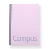 Kokuyo Campus Notebook - A5 - 8 mm Ruled - Pink - Stationery Pal