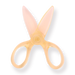 Kokuyo Pastel Cookie Scissors - Yellow - Stationery Pal