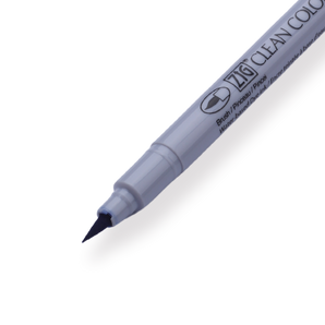 Kuretake ZIG Clean Color FB Felt Tip Brush Pen - Blue - 030 - Stationery Pal