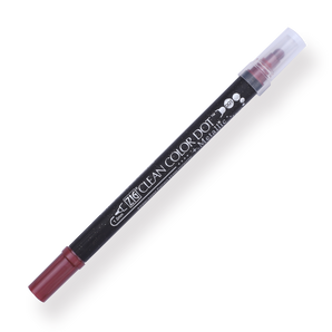 Kuretake Zig Clean Colour Dot Metallic Double-Sided Marker - Red 126 - Stationery Pal