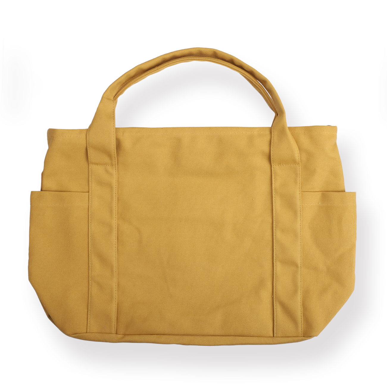 Large Capacity Multi-pocket Tote Bag - Yellow - Stationery Pal