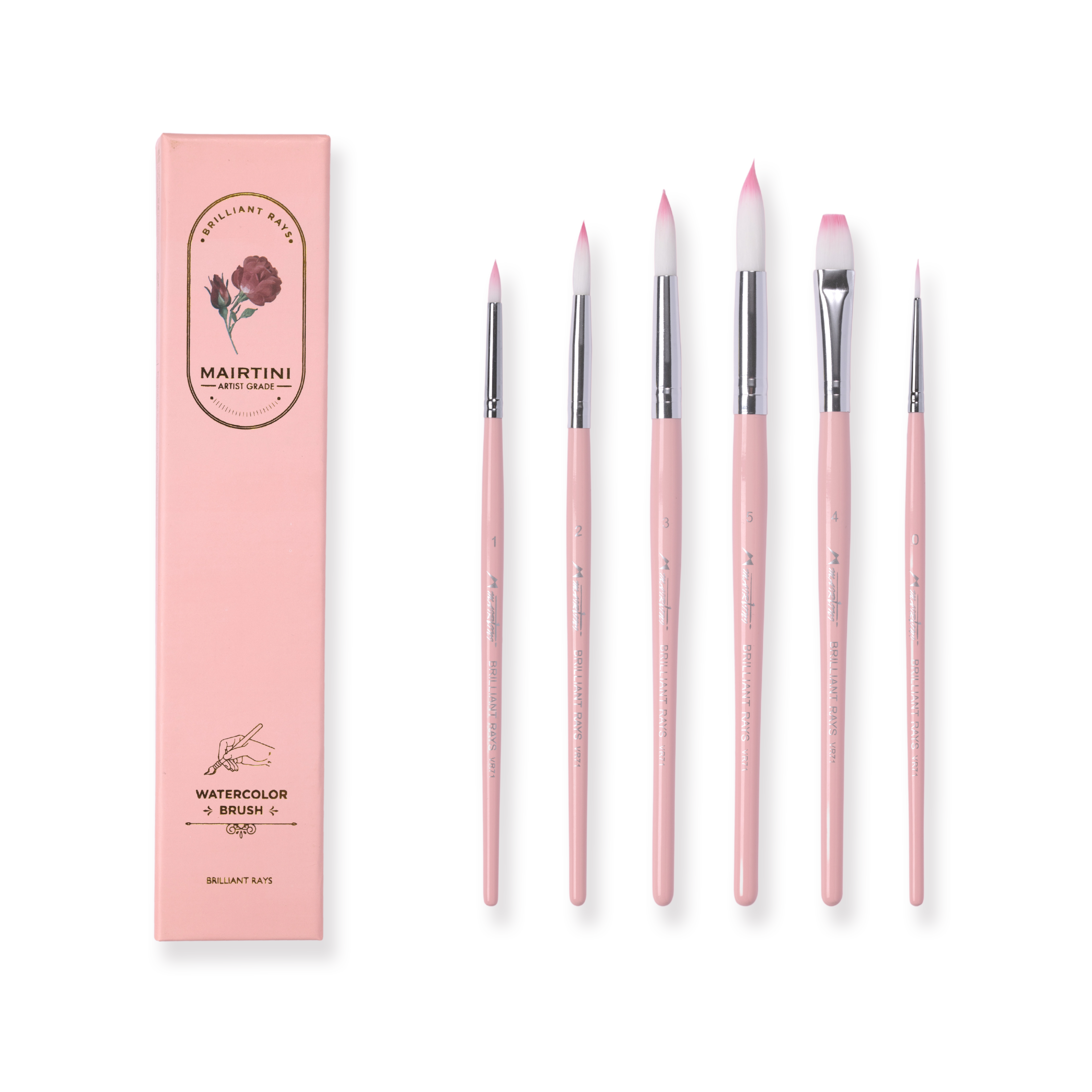 Pinceles para acuarela Mairtini Juego de