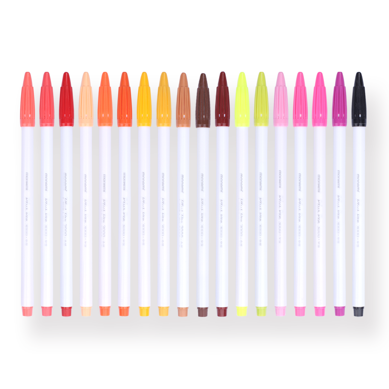Monami Plus Pen 3000  - 36 Colors Set - Box Set - Stationery Pal