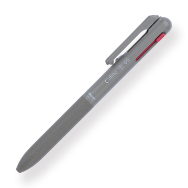 Pentel Calme 3 Color Multi Pen - 0.5 mm - Khaki Body - Stationery Pal