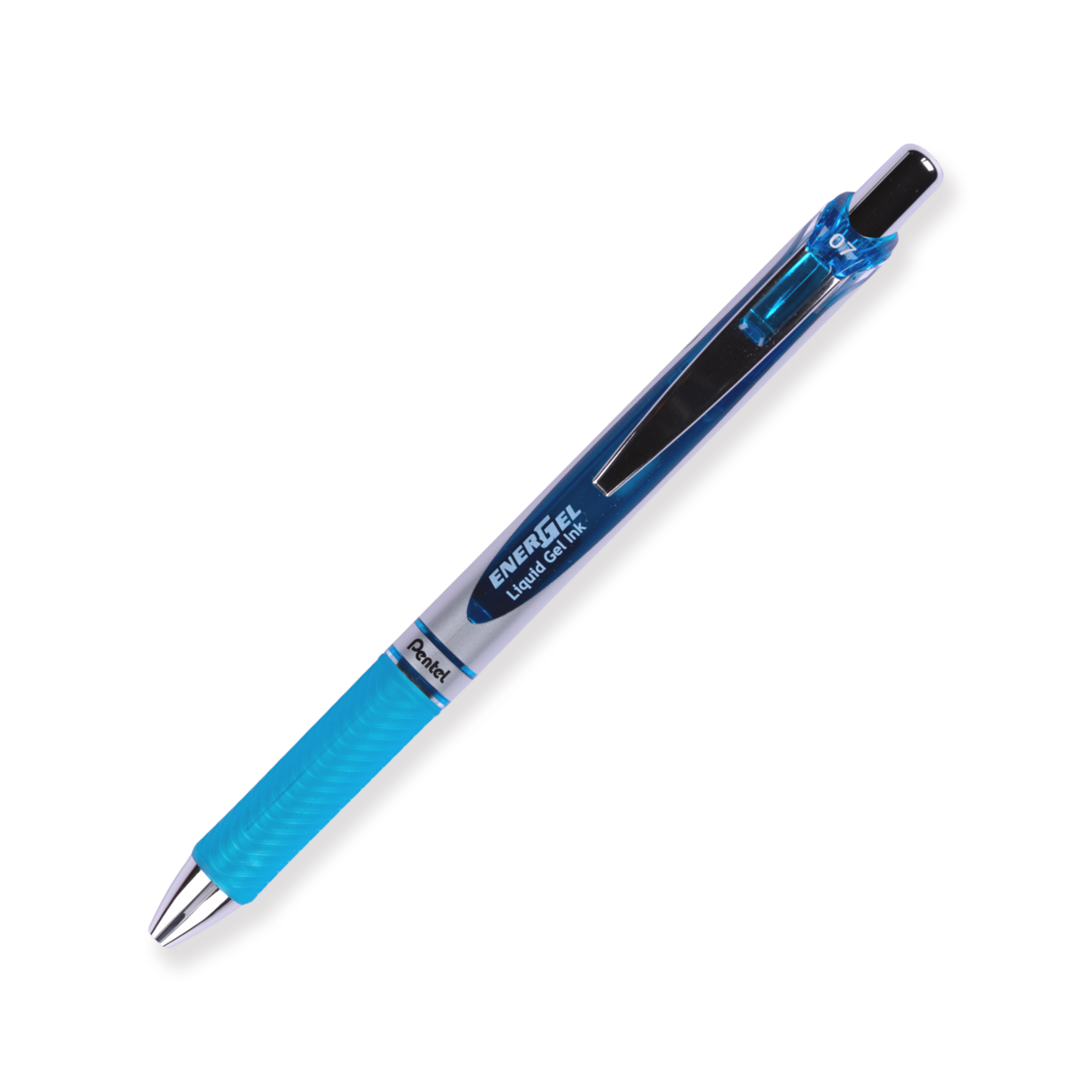 Pentel EnerGel RTX Gel Pen Conical mm Sky Blue - Main Image