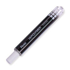 Pentel Hi-Polymer Minic Eraser ZE82 - Black - Stationery Pal