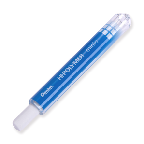 Pentel Hi-Polymer Minic Eraser ZE82 - Blue - Stationery Pal