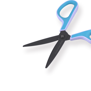 Plus Fitcut Curve Scissors - Blue - Stationery Pal