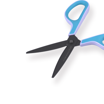 Plus Fitcut Curve Scissors - Blue - Stationery Pal