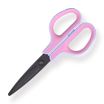 Plus Fitcut Curve Scissors - Pink - Stationery Pal