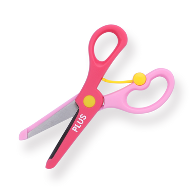 Plus Kids Training Safety Scissors - Pink - Stationery Pal