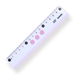 Sakura Line Ruler - 15 cm - Purple - Stationery Pal