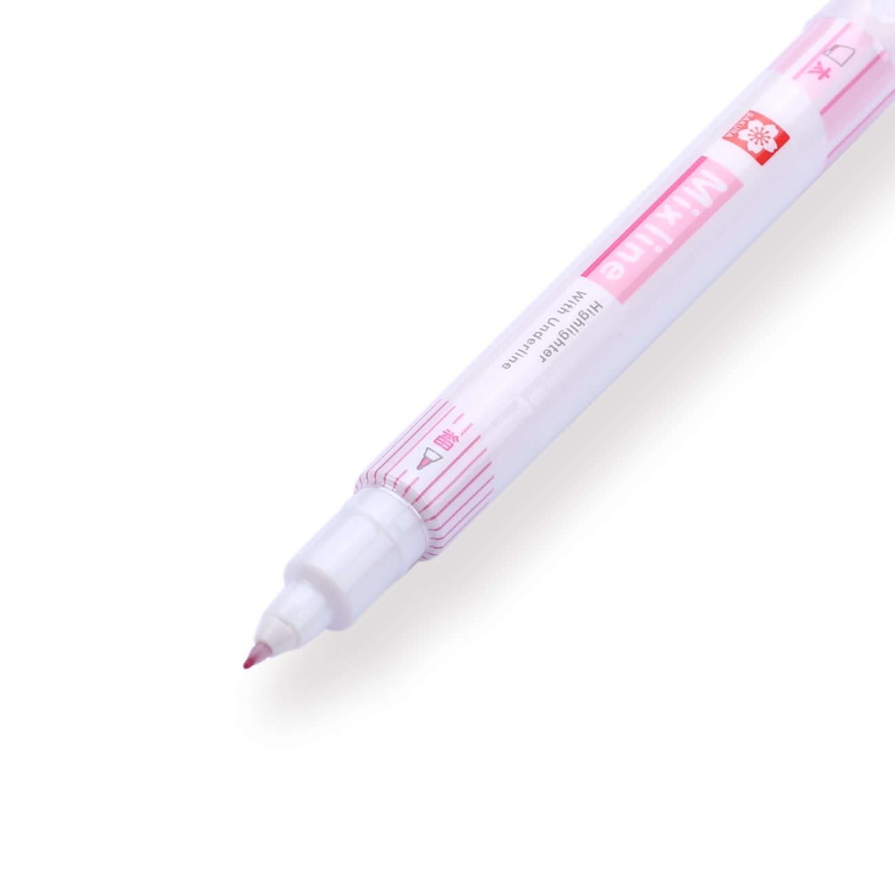 Sakura Mixline Highlighter - Soft Fluorescent Pink - Stationery Pal