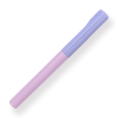 Sun-Star Stickyle Scissors - Long Type - Violet x Pale Pink - Stationery Pal