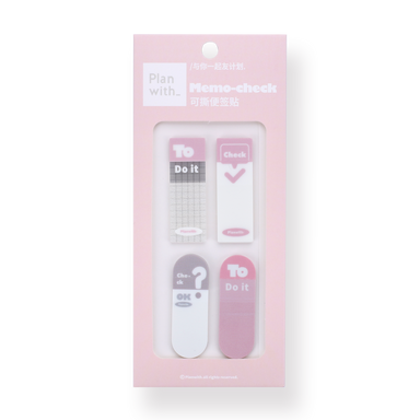 Tearable Page Marker - Pink - Stationery Pal