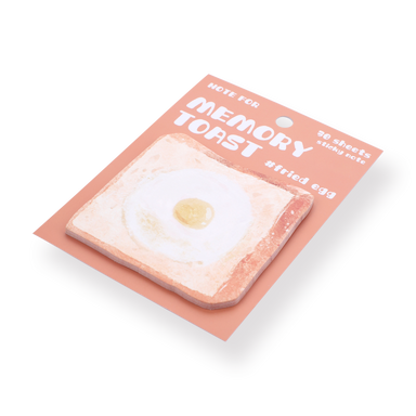 Toast-Bread Sticky Notes - Egg - Stationery Pal