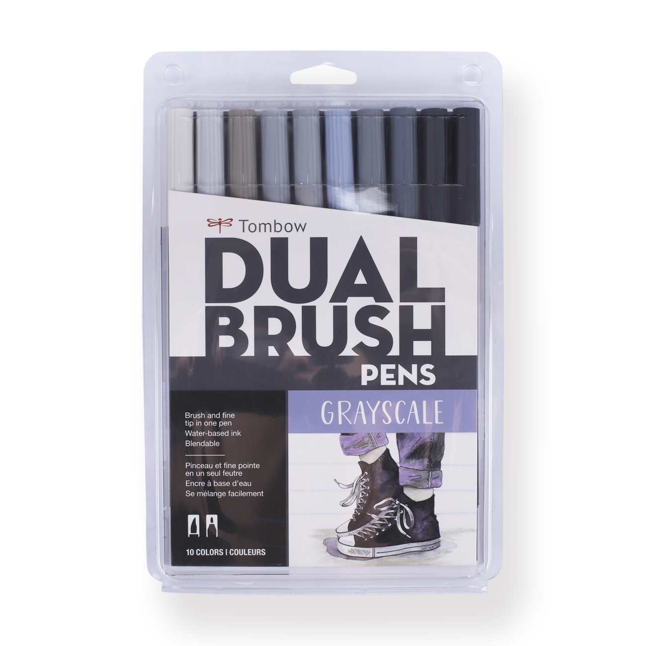 Tombow TwinTone Pasteltinten, set van 12 dubbele viltstiften. - Clips & Paper Tombow TwinTone Pasteltinten, set van 12 dubbele viltstiften. - Clips & Paper