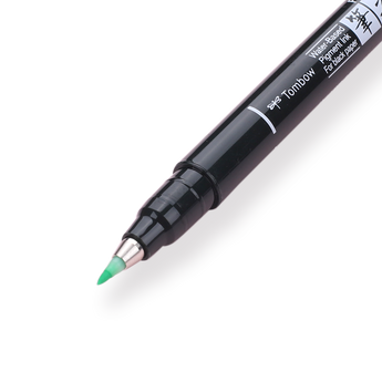 Tombow Fudenosuke Colors Brush Pen - 6 Color Set - Stationery Pal