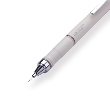 Tombow MONO Graph Grip Mechanical Pencil - 0.5 mm - Grayish Color Series - Beige - Stationery Pal