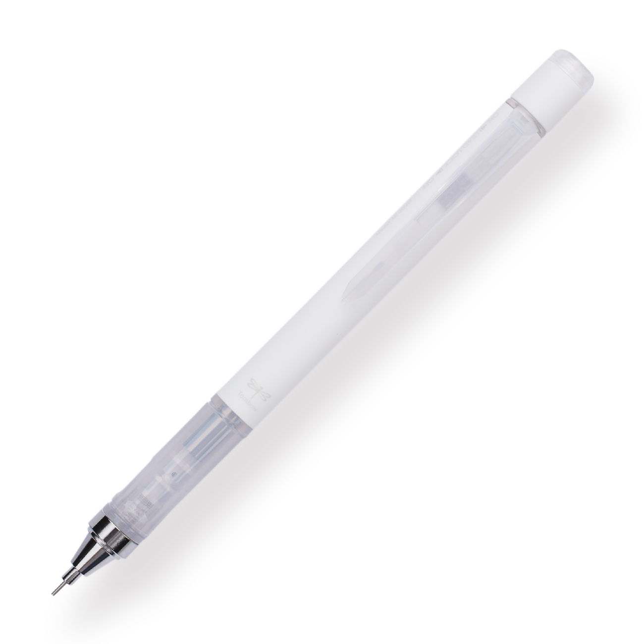 Tombow MONO Graph Mechanical Pencil - 0.5 mm - Grayscale Series - White - Stationery Pal