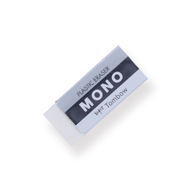 Tombow MONO Limited Eraser - Grayscale Series 2023 - White - Stationery Pal