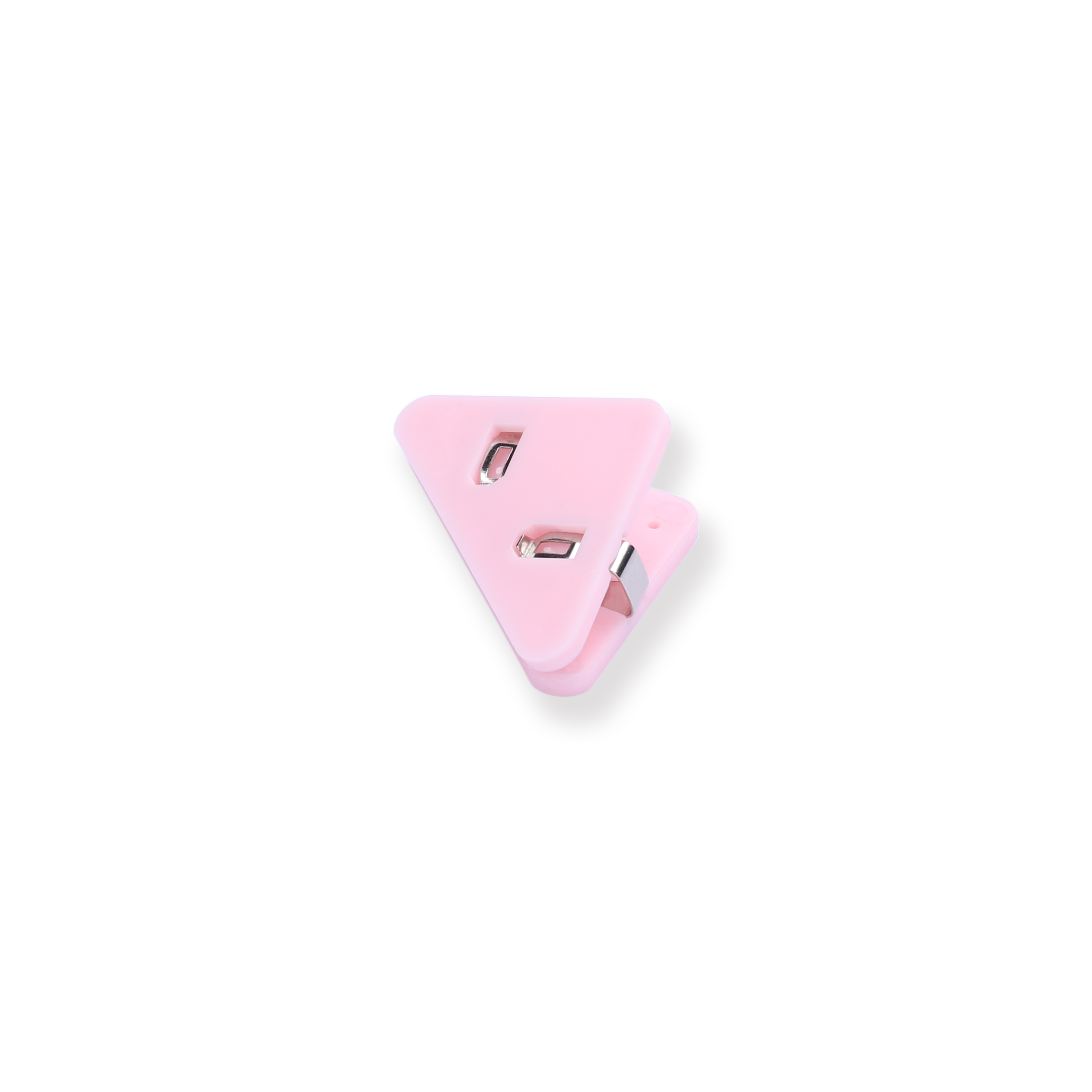Triangle Corner Clip - Pink - Stationery Pal