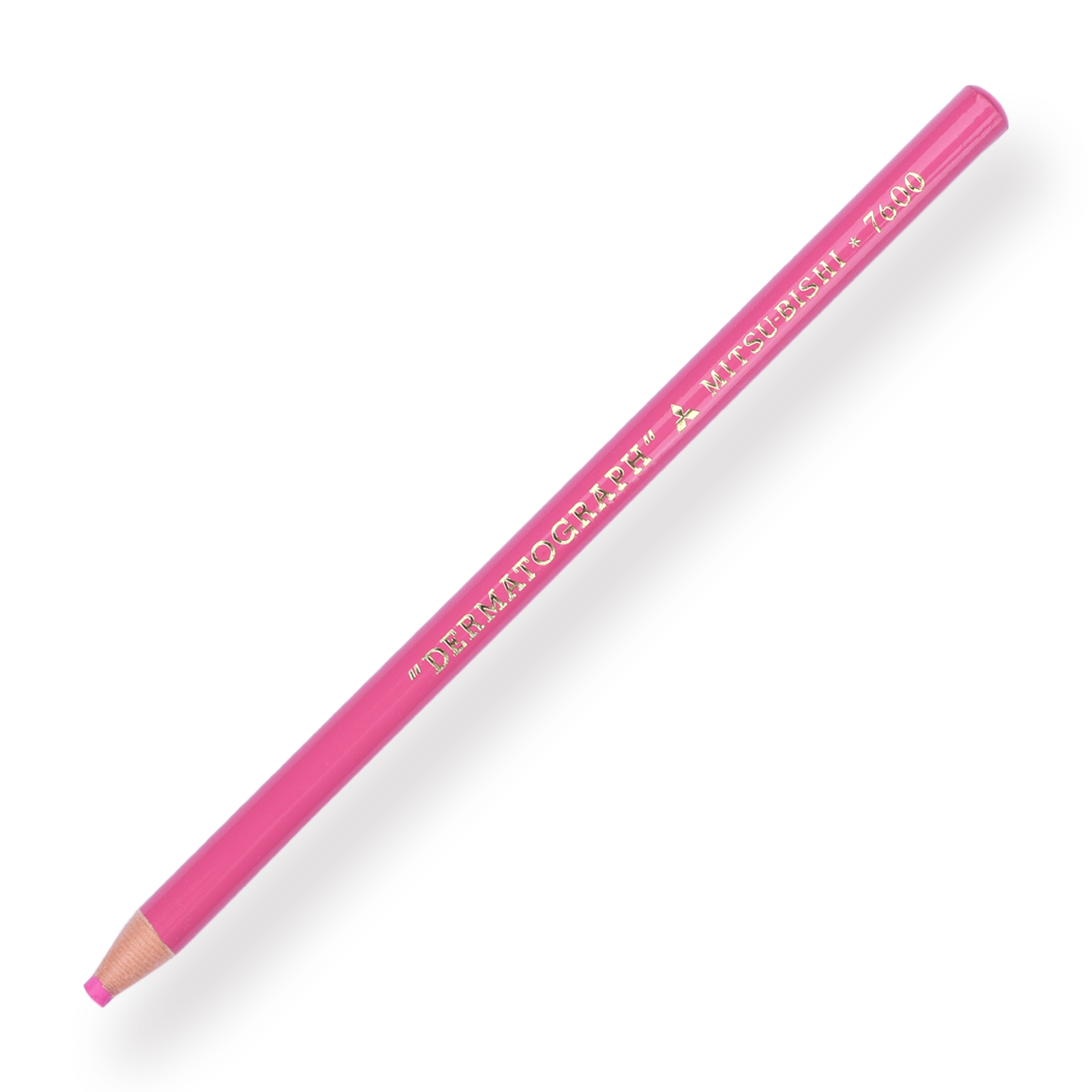 Uni-ball Dermatograph 7600 Colored Pencil - Pink - Stationery Pal