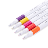 Uni Emott Ever Fine Marking Sign Pen - 0.4 mm - 5 Color Set - No.2 Passion Color - Stationery Pal