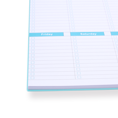 Weekly Planner - Blue - Stationery Pal