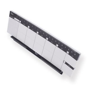 Weekly Planner Notepad - Black - Stationery Pal