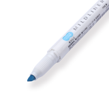 Zebra Mildliner Double-Sided Highlighter - Fine / Bold - Mild Cyan - Stationery Pal