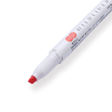 Zebra Mildliner Double-Sided Highlighter - Fine / Bold - Mild Marigold - Stationery Pal