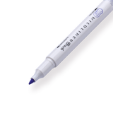 Zebra Mildliner Double Ended Brush Pen - Brush / Fine - Mild Lavender - Stationery Pal