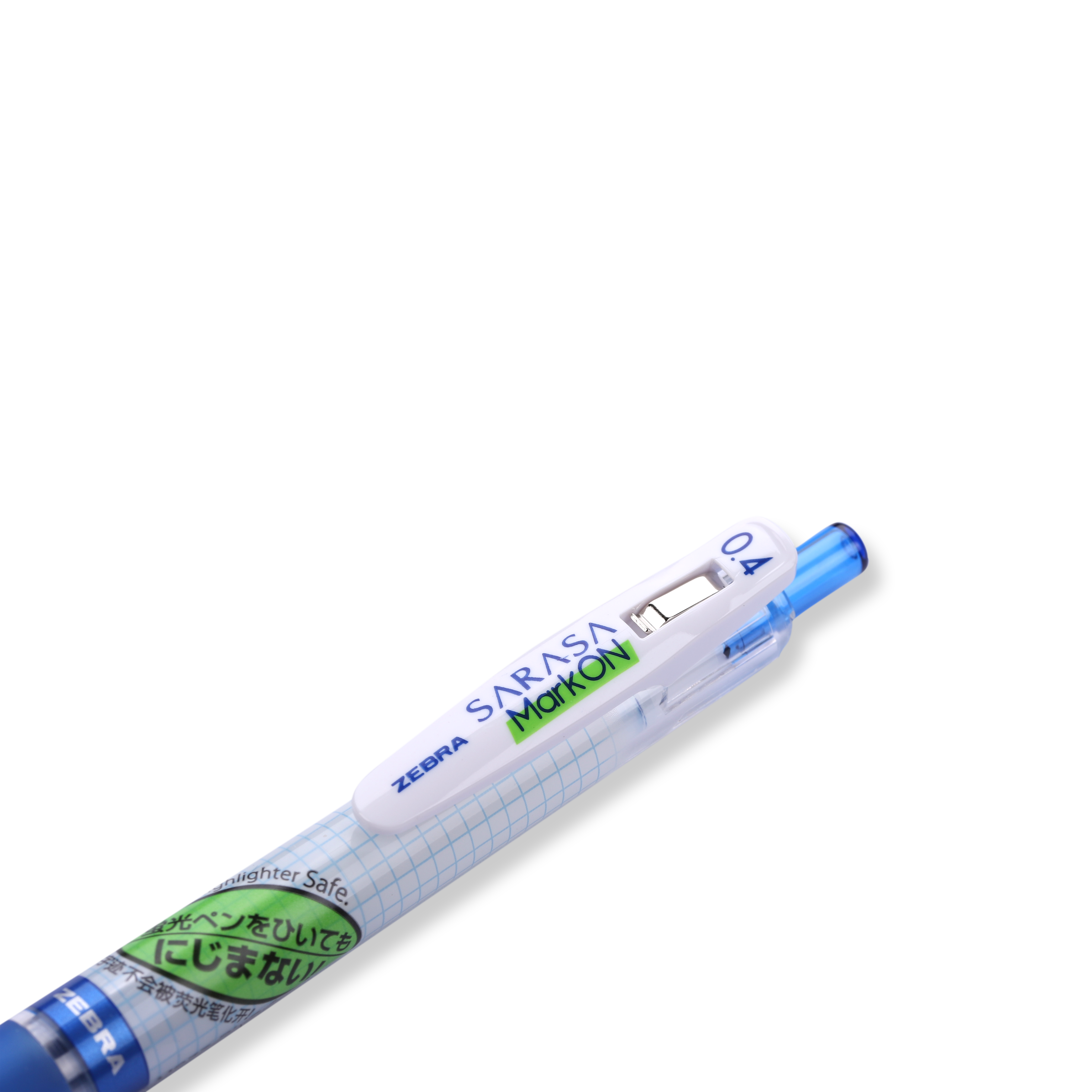 Zebra Sarasa Mark On Gel Pen - 0.4 mm - Blue