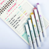 Zebra Mildliner Double-Sided Highlighter - 2025 Calm Mild Colors New Set - Stationery Pal