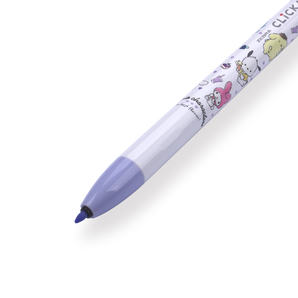 Zebra x Sanrio Clickart Retractable Sign Pen - 0.6 mm - Blueberry